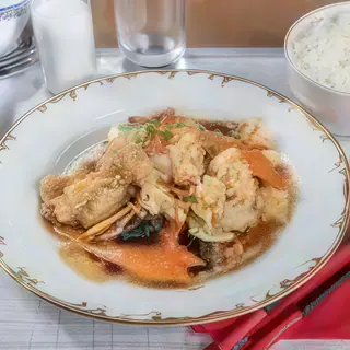 Calamar sichuan