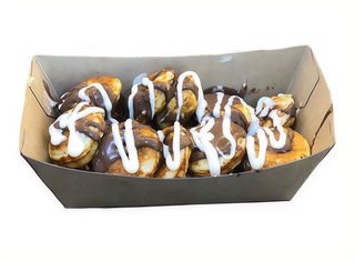 Mini pancakes cu Nutella