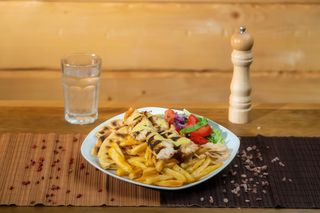 Meniu kalamaki de pui