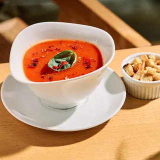 Supa Crema de Ardei Copti cu Chilli