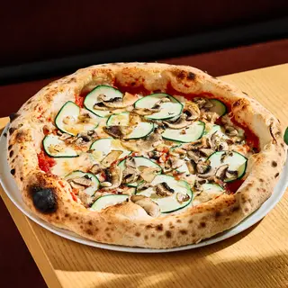 Pizza Zucchini Funghi Medie