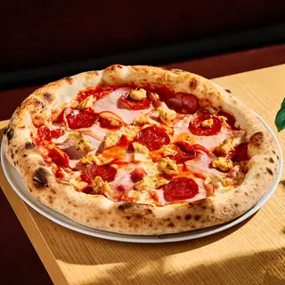 Pizza Quattro Carni XXL