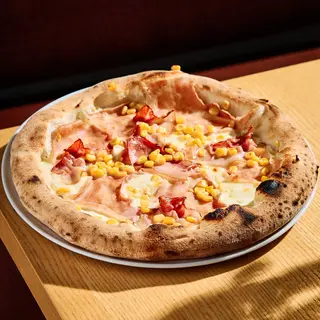 Pizza White Garlic & Bacon Special Medie