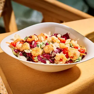 Salată gamberetti sweet chili