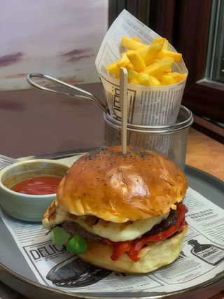 Burger Halloumi