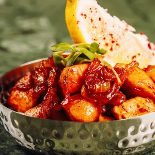 Ras asfur cu pui (Chicken Ras asfur)