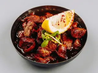 Ras asfur cu vită (Beef Ras asfur)