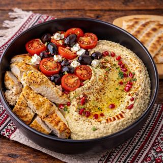 Hummus cu Pui