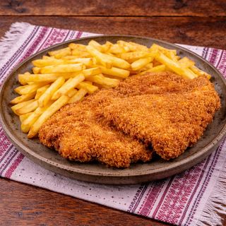 Șnițel cu cartofi prajiti 400g