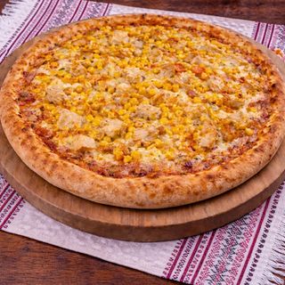 Pizza cu Pui și Porumb