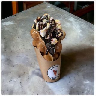 Marshmallow Bubble Waffle