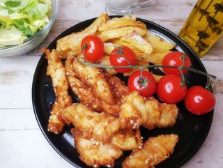 Menu chicken fingers susan