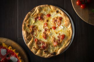Pizza Brie e pancetta