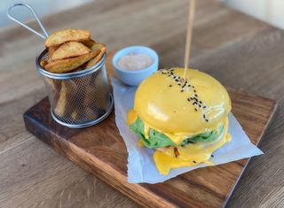 The Beautiful Cheese burger