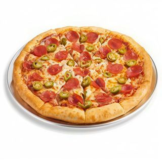 Pizza Pepperoni cu jalapeno