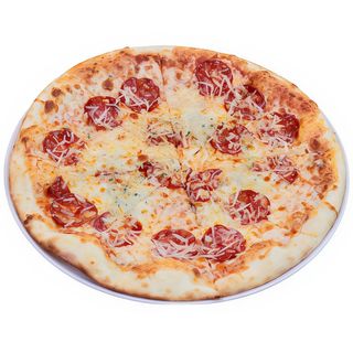 Pizza Quattro Formaggi cu salam picant Party