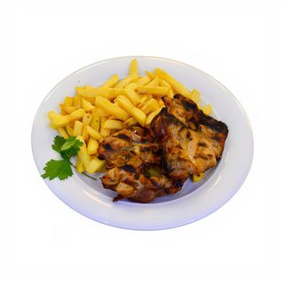 Pulpe de pui dezosate la grătar