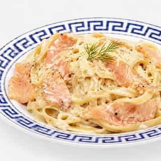 Tagliatelle cu somon