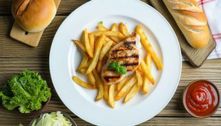 Meniu piept de pui grill