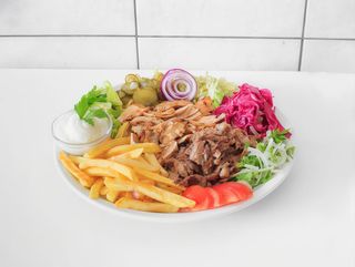 Shaorma amestec - farfurie