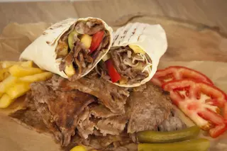 Kafta sandwich
