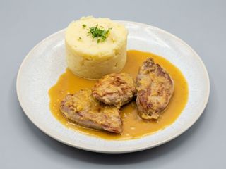 Muşchiuleţ de porc cu sos de ghimbir