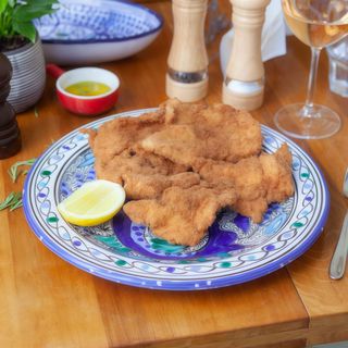 Șnițel din piept de pui