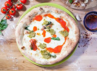 Pizza Margherita Scomposta