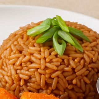 Orez cu usturoi si ou