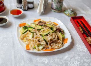 Tăiței cu vită fâșii