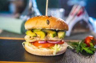 Grilled Halloumi Burge