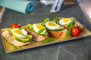 Bruschetta Avocado