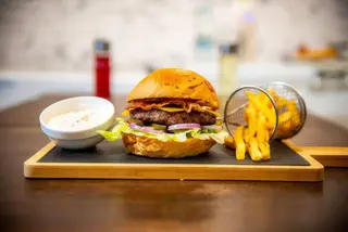 Hot Bacon Burger