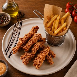 Meniu crispy de pui 440g