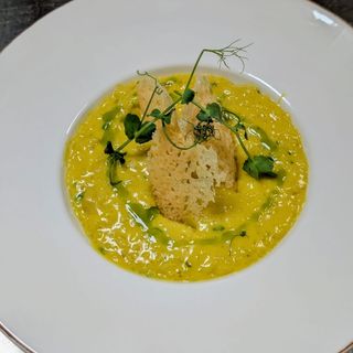 Risotto imperial cu pui si sofran