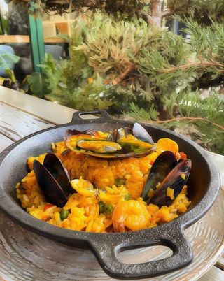 Paella cu Fructe de mare