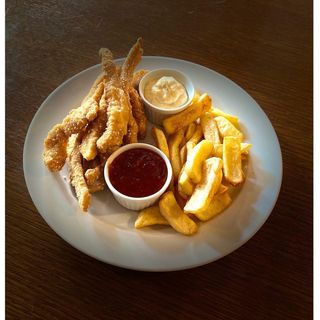 Chicken fingers cu susan