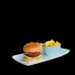 Hamburger de vită pufos