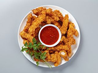 Piept de pui crispy