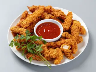 Meniu piept de pui crispy