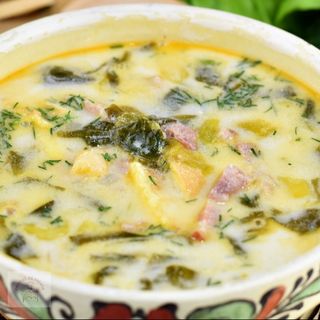 Ciorba de tarhon cu ciolan