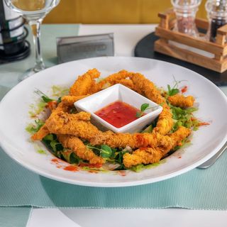 Crispy chicken salad