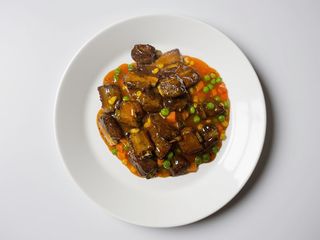 Coaste de porc dulce acrisor