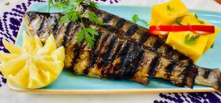 Patrav la gratar cu mamaliguta si mujdei