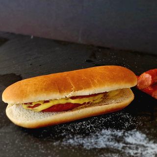 Hot dog simplu