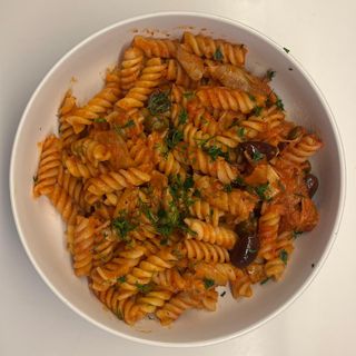 Paste alla puttanesca - vegan