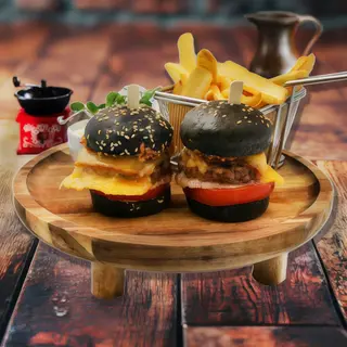 DUO MINI BURGER CU CARTOFI DIPPERS