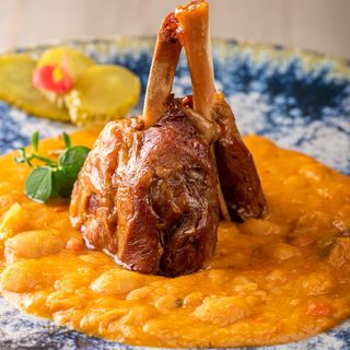 Iahnie de fasole cu ciolan