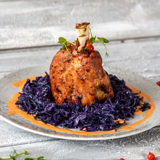 Ciolan fraged pe pat de varza rosie calita 