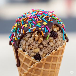 Colivete - Gustul tradiției reinterpretat (Coliva la cornet)